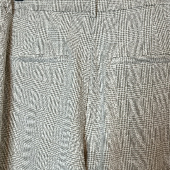 H&M tan tweed slacks, size 12. - Picture 4 of 4
